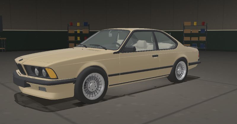 1978 BMW 6 Series Coupé (E24) in Sierra Beige (012)
