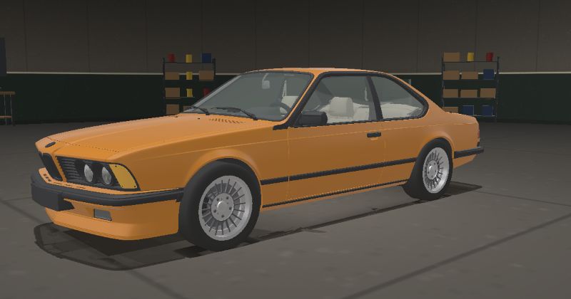 1976 BMW 6 Series Coupé (E24) in Inka (022)
