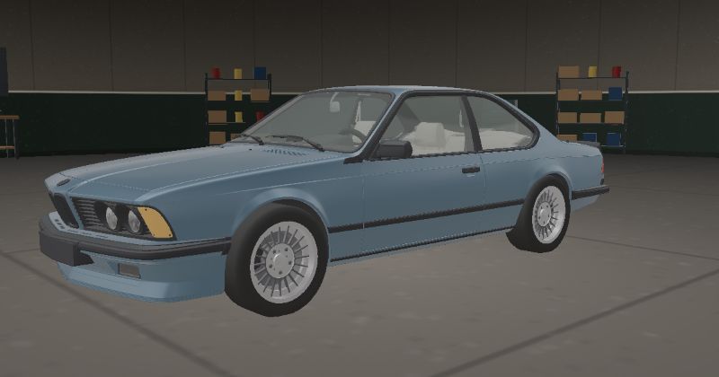 1978 BMW 6 Series Coupé (E24) in Fjord (037)