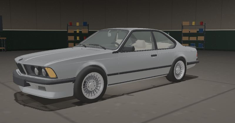 1980 BMW 6 Series Coupé (E24) in Polaris (060)