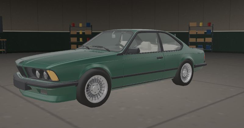 1978 BMW 6 Series Coupé (E24) in Tourmaline Green (064)