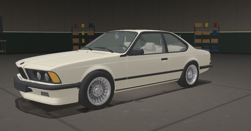 1978 BMW 6 Series Coupé (E24) in Chamonix (085)