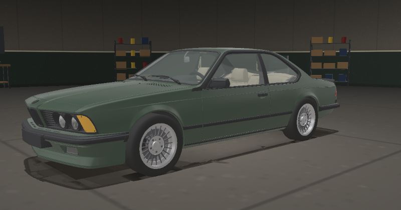 1980 BMW 6 Series Coupé (E24) in Cedar Green (141)