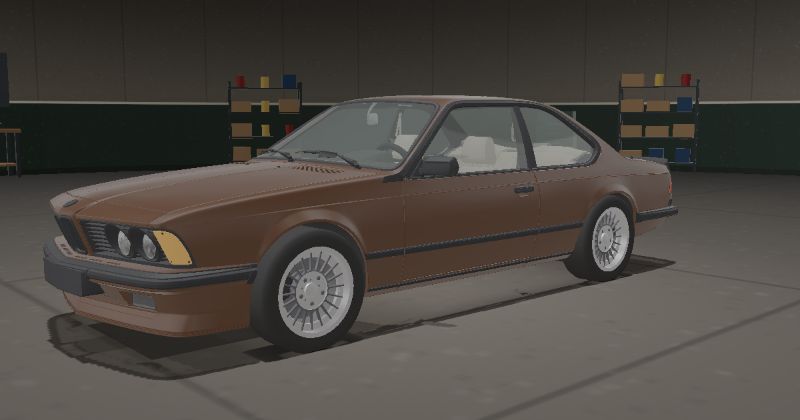1980 BMW 6 Series Coupé (E24) in Sepia Brown (142)