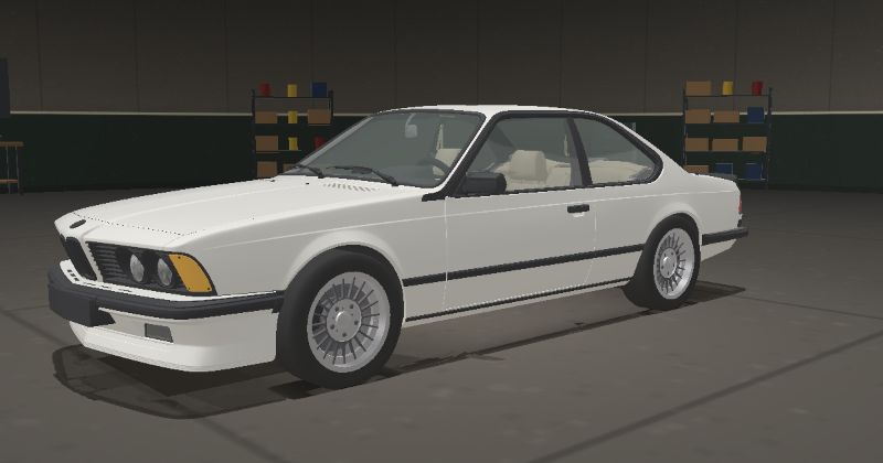 1980 BMW 6 Series Coupé (E24) in Alpine White (146)