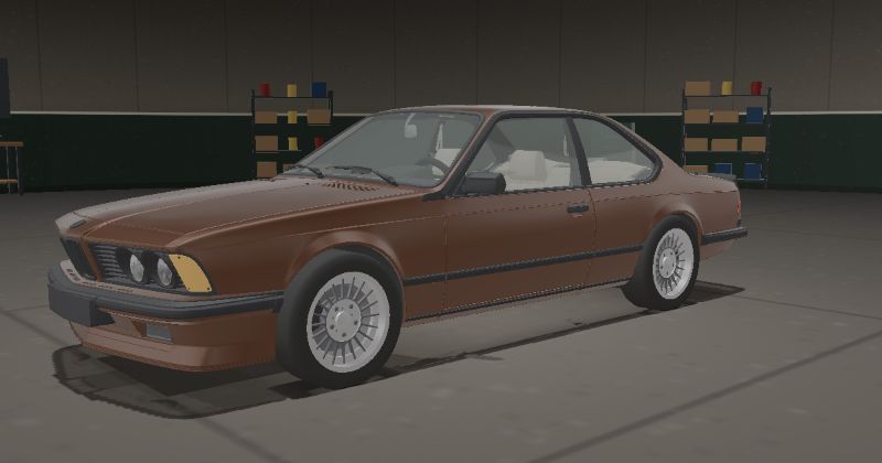 1980 BMW 6 Series Coupé (E24) in Brazil Brown (154)