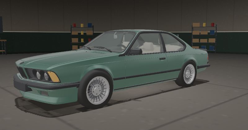 1981 BMW 6 Series Coupé (E24) in Opal Green (171)