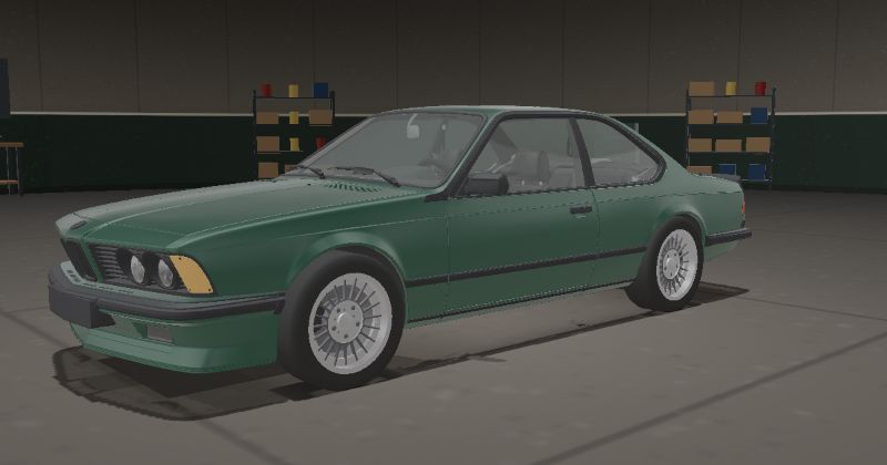 1982 BMW 6 Series Coupé (E24) in Agate Green (177)