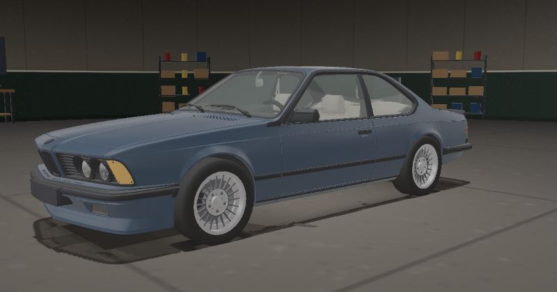 1981 BMW 6 Series Coupé (E24) in Basalt Blue (180)