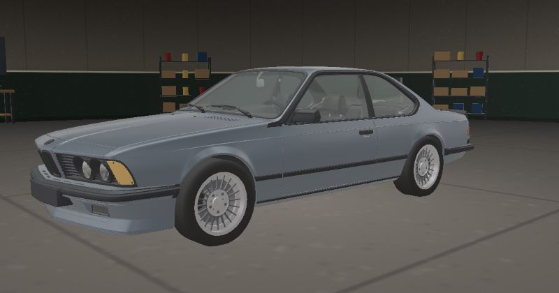 1982 BMW 6 Series Coupé (E24) in Dolphin (184)