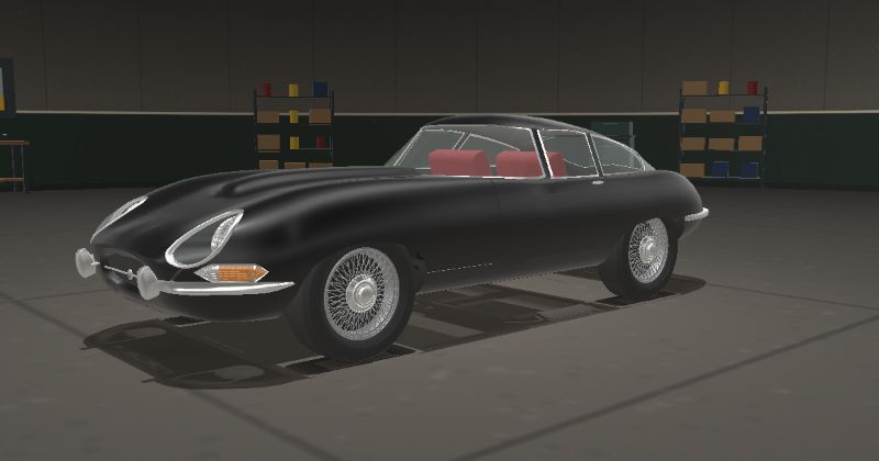1966 Jaguar E-Type Series 1 4.2 Fixed Head Coupé in Black (PPG 9000 · DuPont 99L)