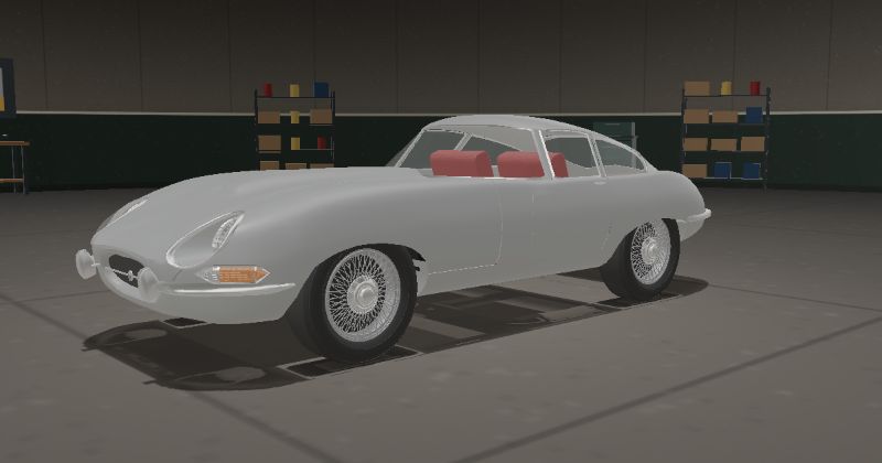 1964 Jaguar E-Type Series 1 4.2 Fixed Head Coupé in Mist Grey (PPG 31904)