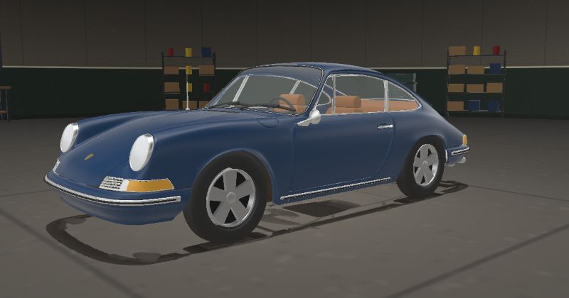 1967 Porsche 911 Coupé in Aga Blue (Code not confirmed)