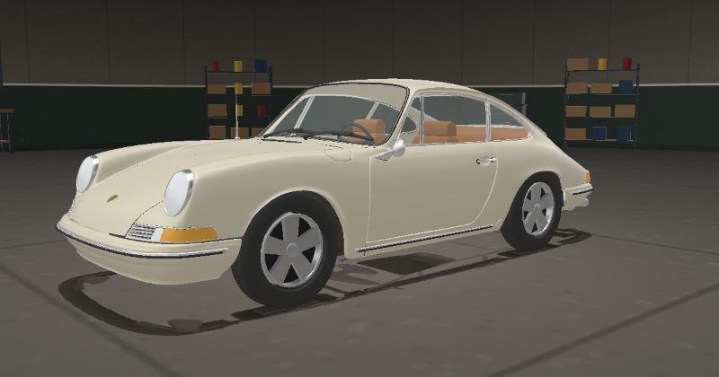 1967 Porsche 911 Coupé in Light Ivory (Code not confirmed)