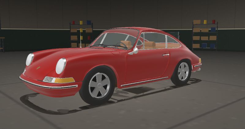 1967 Porsche 911 Coupé in Signal Red (Code not confirmed)